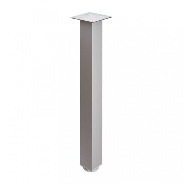 Pied en Aluminium Carrée pour Péninsule de Cuisine