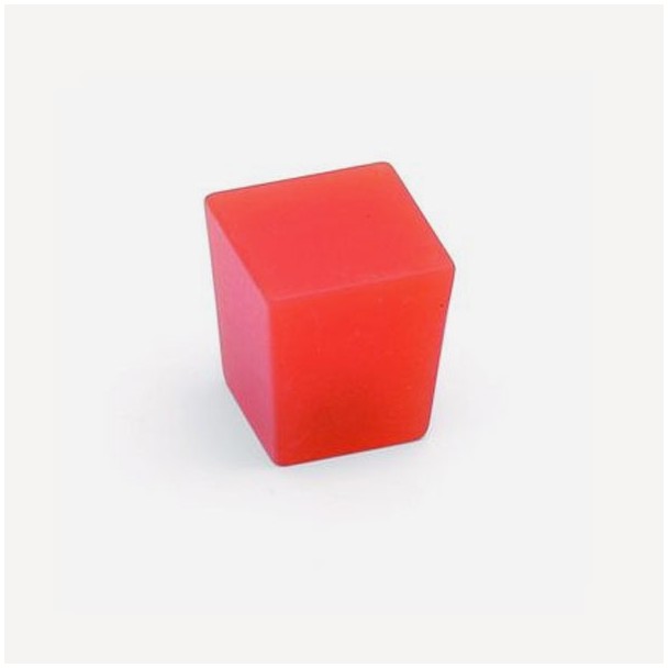 Bouton 3526 Chrome Mat avec de la Résine de Couleurs