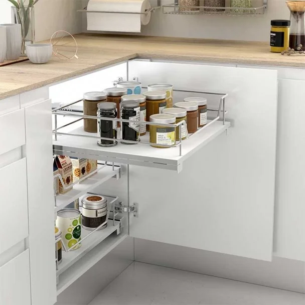 Panier Multi-Usages Amovible En Ligne De Cuisine Compact