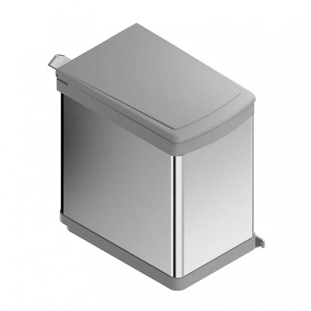 Cube Corbeille Rectangulaire En Acier Inoxydable 21 L