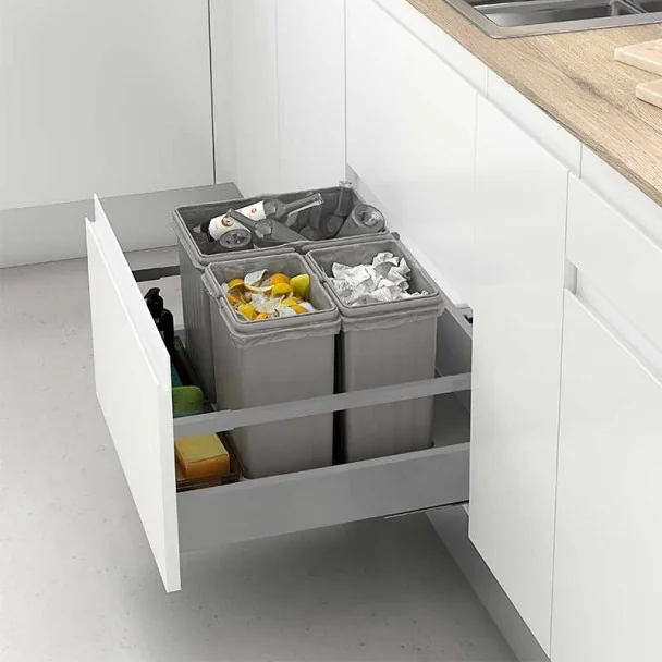 Bacs De Recyclage Poubelle De Tiroir Mod. J
