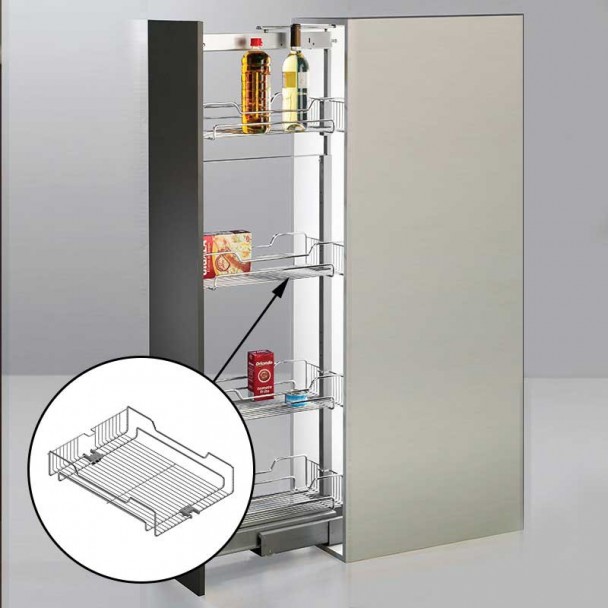 Panier Rack Colonne Amovible Classique Ligne