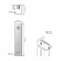 Jeu Panier Rack Colonne Amovible