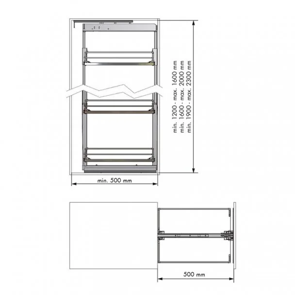 Kit De Rack Colonne Amovible Ligne Compact
