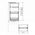 Kit De Rack Colonne Amovible Ligne Compact