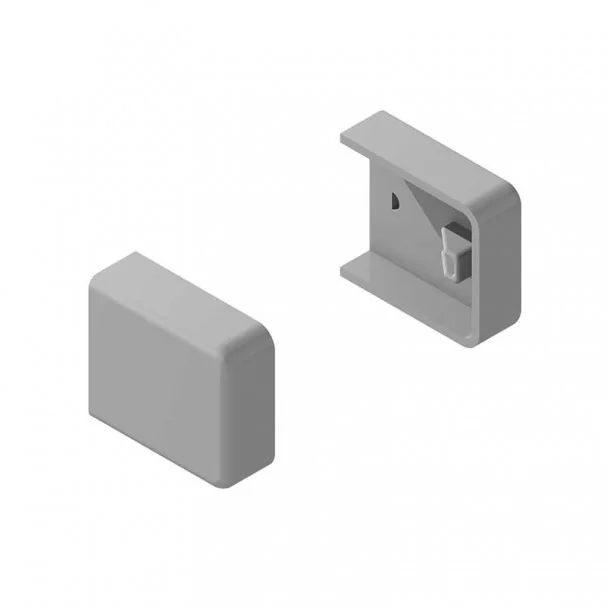 Bouchons de Terminaison de la Barre de fixation Murale de Cuisine (2 pcs)