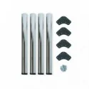 Pied de Table Réglable en Acier Diamètre 60 mm (4 pcs)