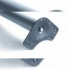 Pied de Table Réglable en Acier D. 60 mm (4 pcs)