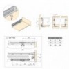 Kit Fermeture Douce pour Tiroir Ultrabox Emuca