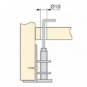 Kit Niveleur M10 pour Meubles (10 pcs)