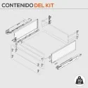 Cacerolero Gris 70 kg Legrabox Pur C