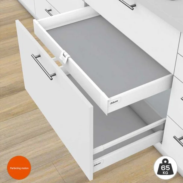 Tiroir Blanc 65 kg Tandembox Antaro M pour la cuisine