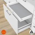 Tiroir Blanc 65 kg Tandembox Antaro M pour la cuisine