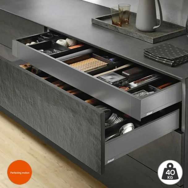 Tiroir Gris 40 kg Legrabox Pure M