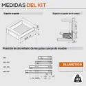 Tiroir Gris 40 kg Legrabox Pure M