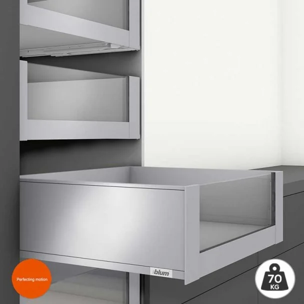 Cacerolero Gris Intérieur de 70 kg de Verre Avant Legrabox Pur C