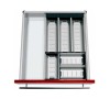 Cubertero en Acier Inoxydable ORGA-LINE pour Tiroir de Cuisine