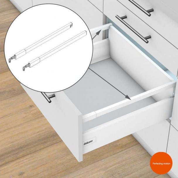 Galerie Longitudinale, pour les blocs-tiroirs Tandembox Antaro