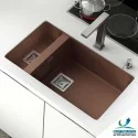 Évier Synthétique 2 Seins Poalgi 173 ZIE 70