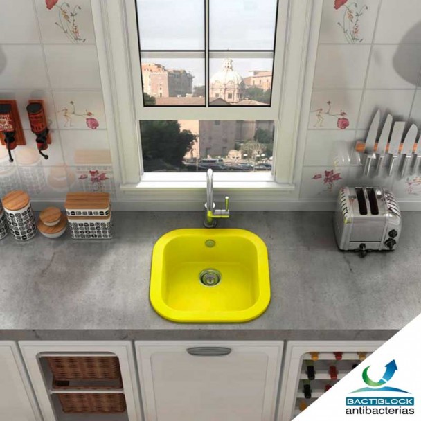 Évier Synthétique 1 Poitrine Poalgi 152 AMBRE