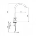 Robinet Classique De Chrome De Cuisine