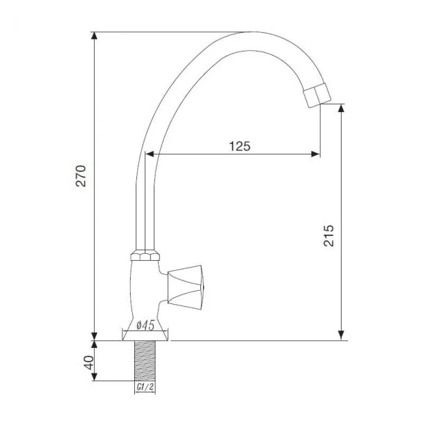 Robinet Aida pour la Cuisine
