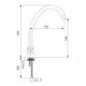 Robinet Bimando Aida pour la Cuisine