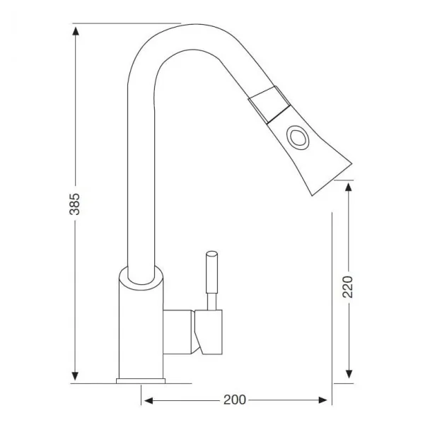 Robinet Amovible Caire Cuisine