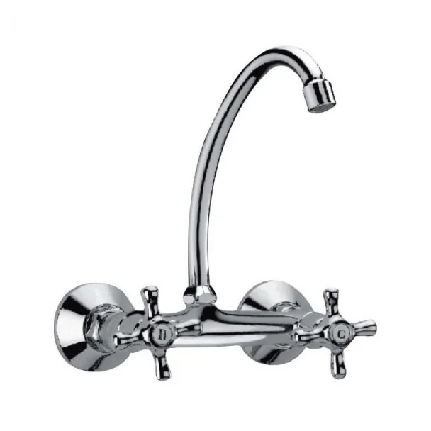 Robinet Mural Classic Chrome Cuisine