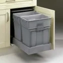 Poubelle Écologique 30 + 30 L pour Cuisine | Menage Confort