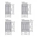 Porte-Couverts Modulaire Universel pour Cuisine | Menage Confort