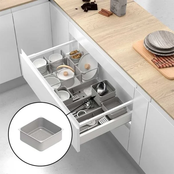 Plateau carré Accessoires pour Tiroir | Menage Confort