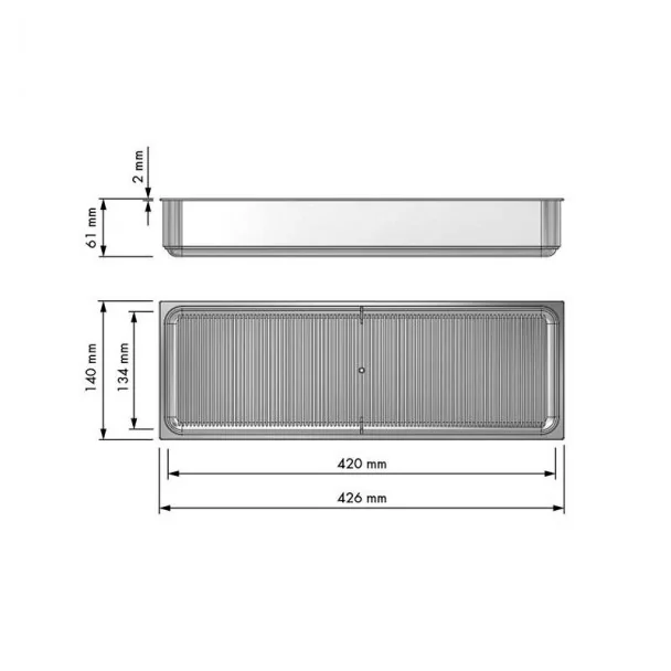 Plateau Rectangulaire Accessoires pour Tiroir | Menage Confort