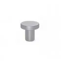 Bouton de Zamak Chrome Mat 2078E