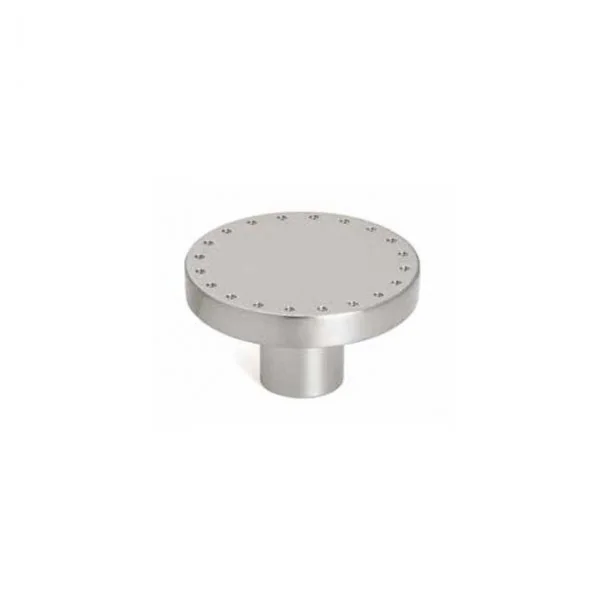 Bouton de Zamak Chrome Mat 2084E