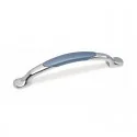 Poignée de Zamak Chrome Mat 2402