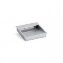 Poignée de Zamak Métallique Chrome Mat 7218