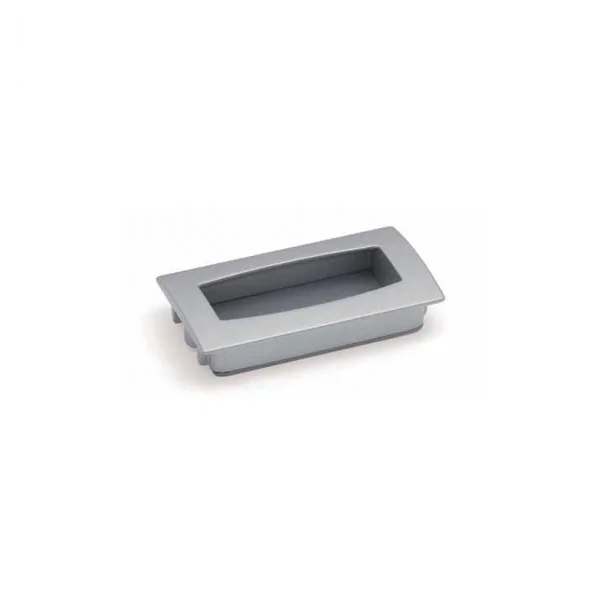 Poignée de Zamak Métallique Chrome Mat 2448