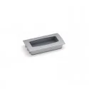 Poignée de Zamak Métallique Chrome Mat 2448