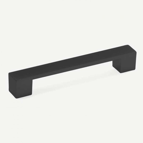 Poignée de Zamak Noir Mat 4703