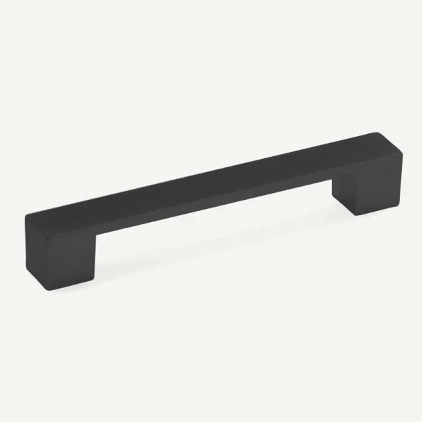 Poignée de Zamak Noir Mat 4703