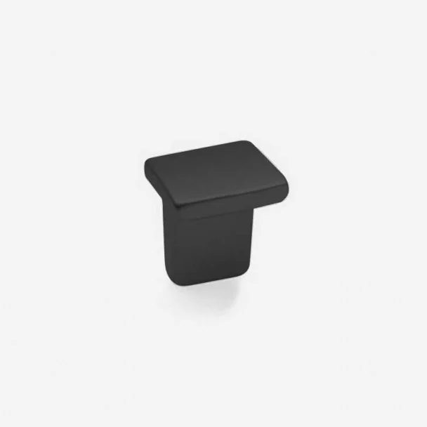Bouton de Zamak Noir Mat 6019