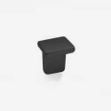 Bouton de Zamak Noir Mat 6019