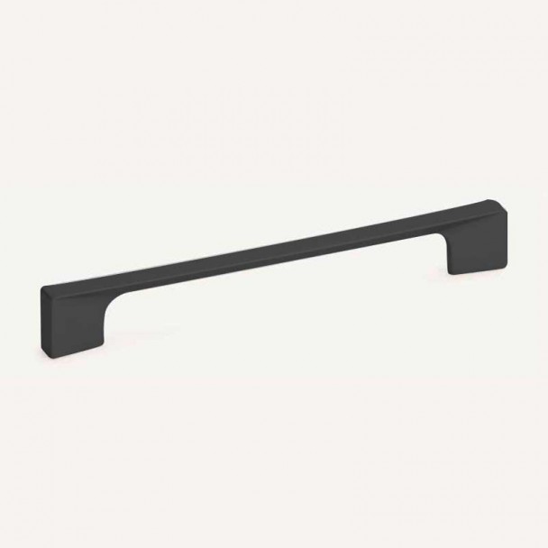 Poignée de Zamak Noir Mat 0160E