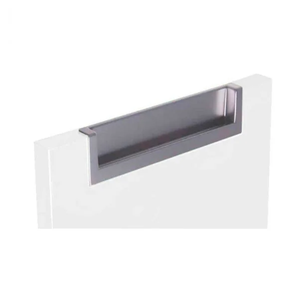 Poignée de Zamak Métallique Chrome Mat 4036E
