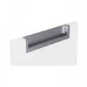 Poignée de Zamak Métallique Chrome Mat 4036E