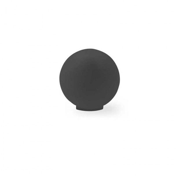 Bouton de Résine Noir Mat 3416