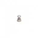 Bouton de Zamak Chrome Mat 3511