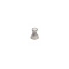 Bouton de Zamak Chrome Mat 3511