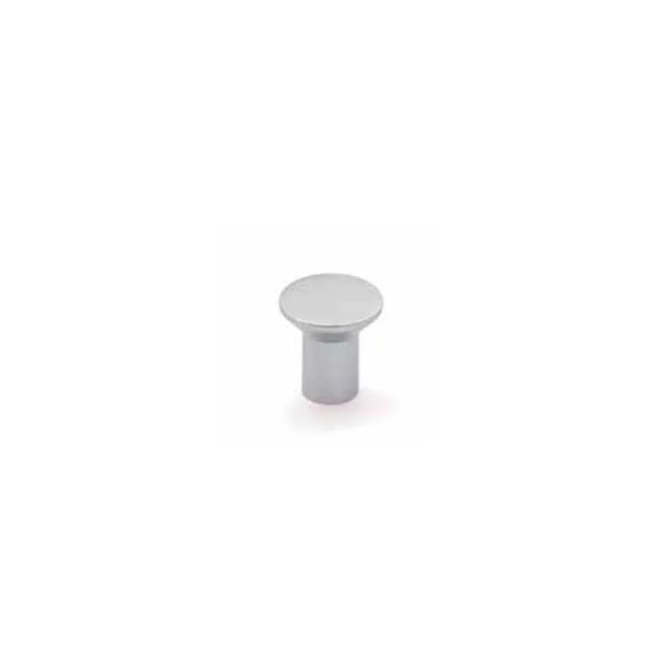Bouton de Zamak Chrome Mat 3510